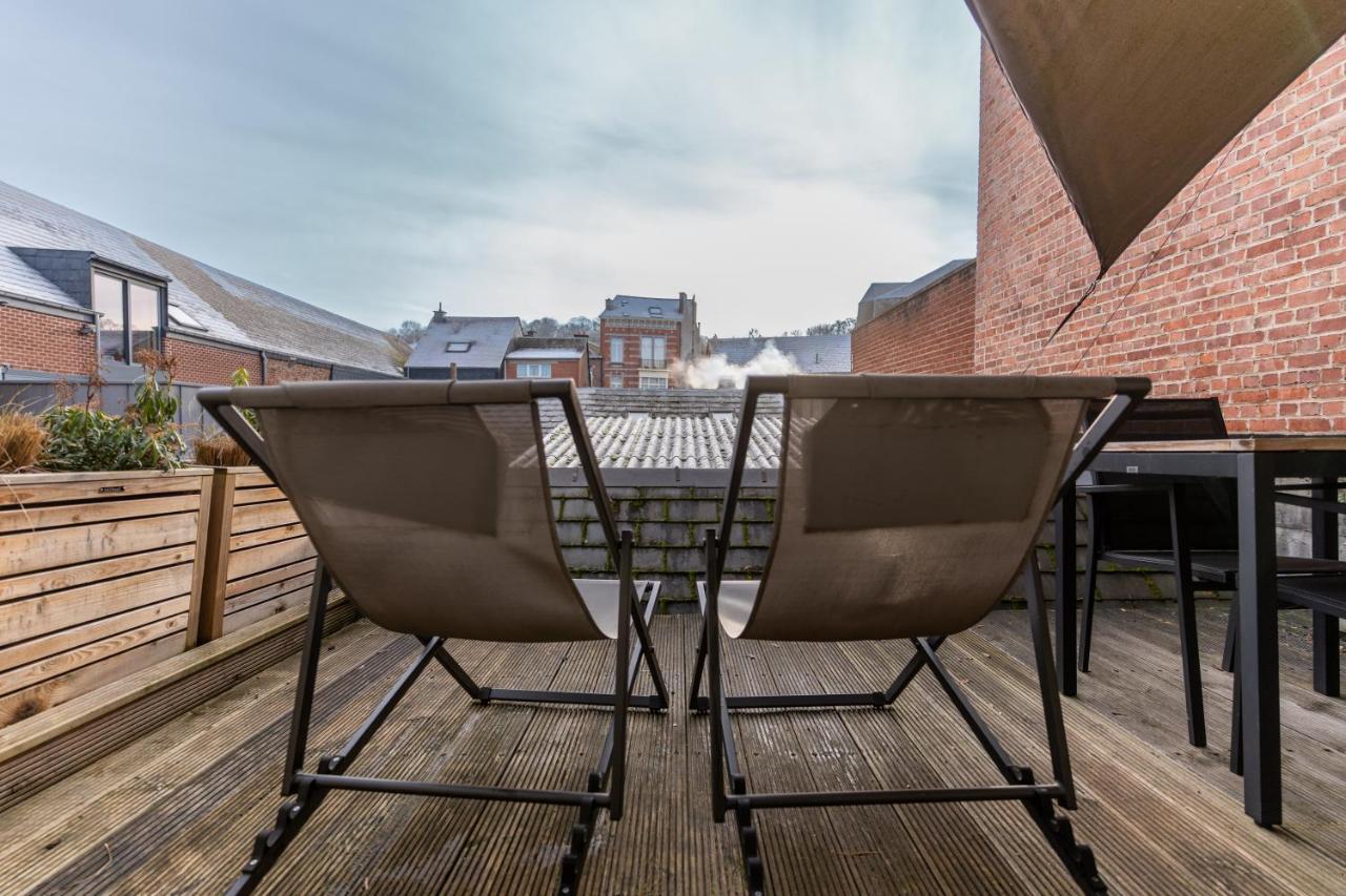 Ardenne Bnb Gite Urbain Avec Terrasse 马尔什昂法梅讷 外观 照片